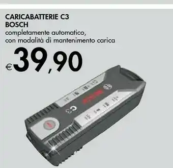 Bennet Bosch Caricabatterie C3 offerta
