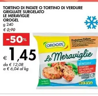 Orogel Tortino Di Verdure Grigliate 240 G(ml)