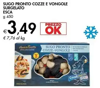 Bennet Esca Sugo Pronto Cozze E Vongole Surgelato offerta