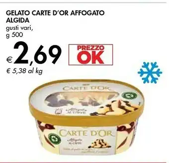 Bennet Algida Carte D'Or Gelato Affogato Al Cioccolato 500 G(ml) offerta