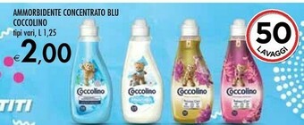 Bennet Coccolino Ammorbidente Concentrato Blu offerta