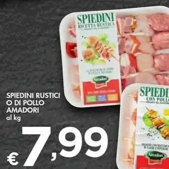 Bennet Amadori Spiedini Rustici O Di Pollo offerta