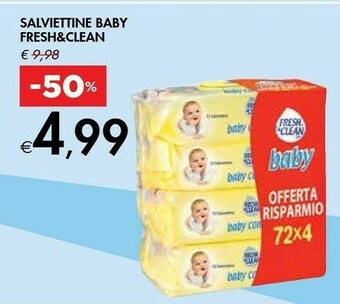 Bennet Fresh & Clean Salviettine Baby offerta