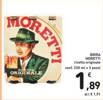 Conad Moretti Birra offerta