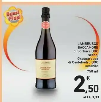 Conad Sorbara Lambrusco offerta