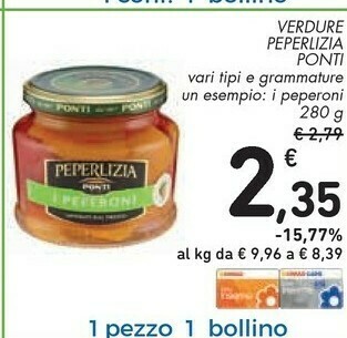 Conad Peperlizia Conserve offerta