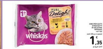 Conad Whiskas Cibo per gatti offerta
