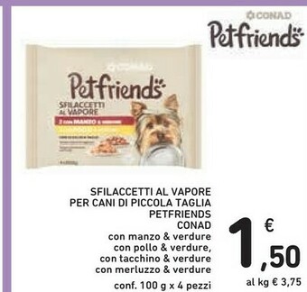 Conad Cibo per cani offerta
