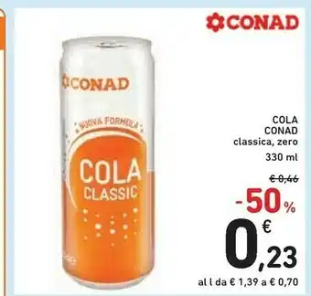 Conad Conad Cola Classica / Zero offerta
