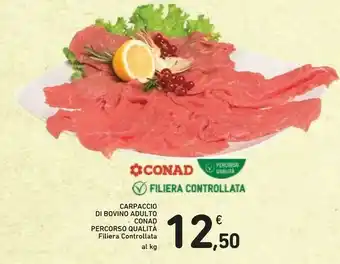 Conad Conad Carpaccio Di Bovino Adulto Percorso Qualità offerta