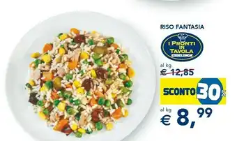 Esselunga I pronti in tavola Riso Fantasia offerta