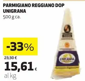 Coop Parmigiano reggiano dop ugrana offerta