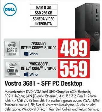 Vobis Dell acer aspire offerta