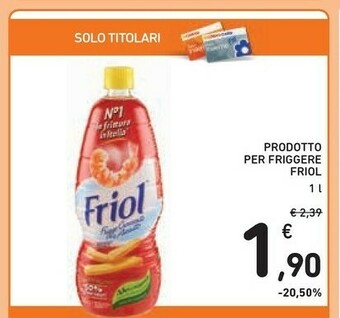 Conad Friol Olio per friggere offerta