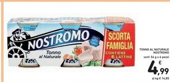 Conad Nostromo Tonno offerta