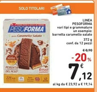 Conad Pesoforma Snack offerta