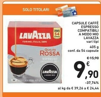 Conad Mio Cialde caffè offerta