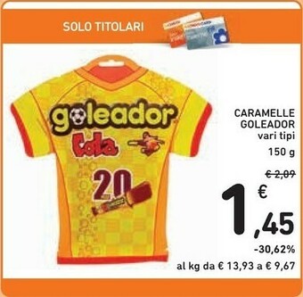 Goleador Caramelle