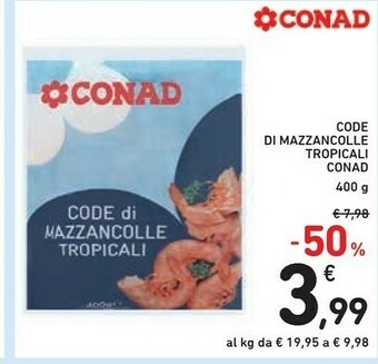 Conad Conad Code Di Mazzancolle Tropicali offerta