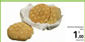 Conad Focaccia Artigianale offerta