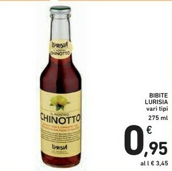 Conad Lurisia Chinotto offerta