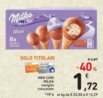 Conad Milka Gelato offerta