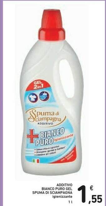 Conad Spuma di Sciampagna Detersivo lavatrice offerta