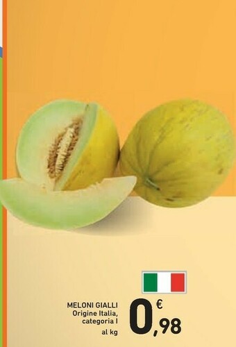 Conad Meloni Gialli offerta
