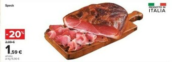 Carrefour Speck offerta