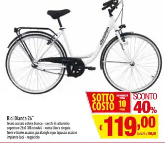 Famila Bici Olanda 26" offerta