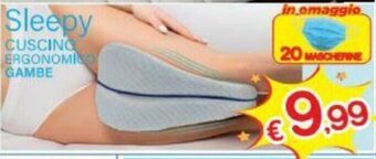 Satur Sleepy Cuscino Ergonomico Gambe offerta
