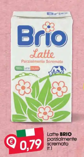 Brio Latte parzialmente scremato 1 lt