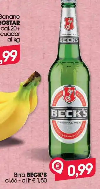 Despar Beck's Birra 66 cl offerta