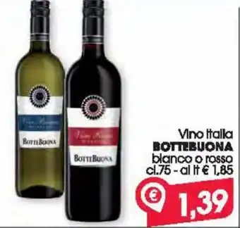 Despar Botte Buona Vino Italia 75 cl offerta