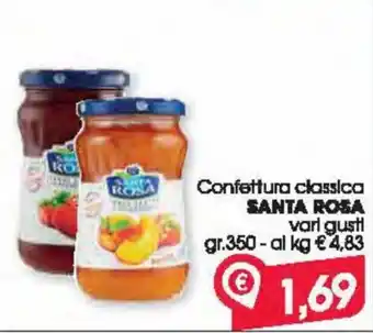 Despar Santa Rosa Confettura classica 350 gr offerta