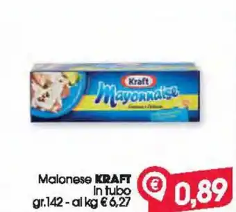 Despar Kraft Maionese 142 gr offerta