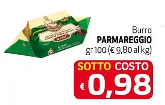 Maxi Supermercati Parmareggio Burro 100 gr offerta