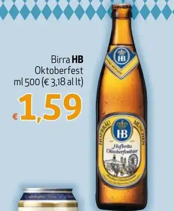 Maxi Supermercati HB Birra Oktoberfest 500 ml offerta