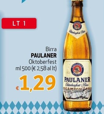Paulaner Birra Oktoberfest 500 ml