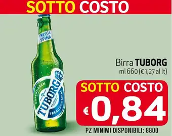 Maxi Supermercati Tuborg Birra 660 ml offerta