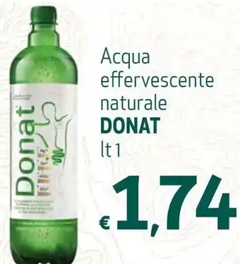 Donat Acqua effervescente naturale 1 lt