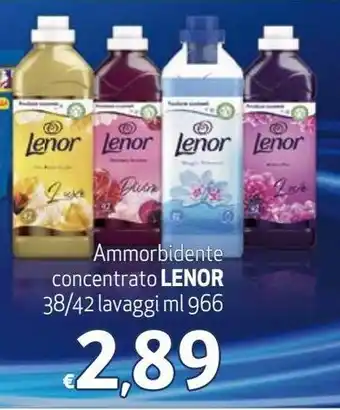 Maxi Supermercati Lenor Ammorbidente concentrato 38/42 lavaggi 966 ml offerta