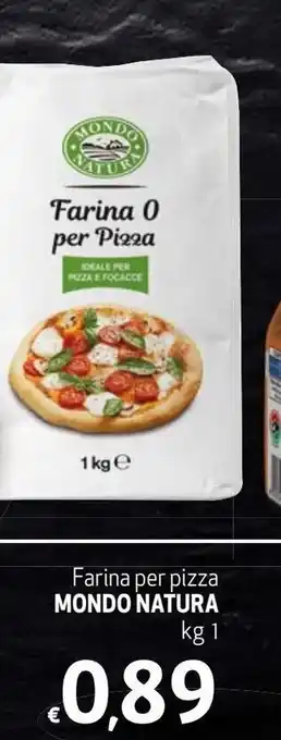 Maxi Supermercati Mondo Natura Farina per pizza 1 kg offerta