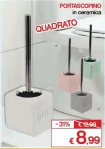 Satur Portascopino in ceramica offerta