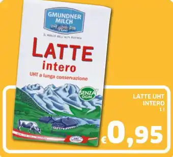 Ecu Discount Gmundner Milch Latte UHT Intero 1 l offerta