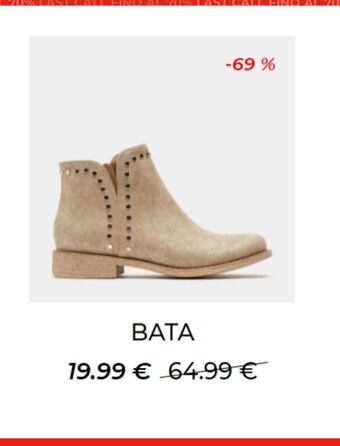 Bata Stivali offerta