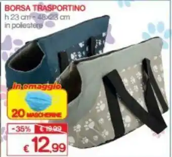 Borsa Trasportino h 23cm - 48x23cm