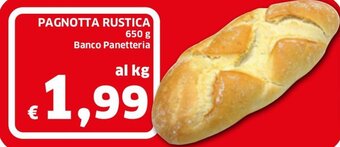 Ecu Discount Pagnotta Rustica 650 g offerta