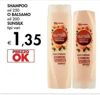 Bennet Sunsilk Shampoo / Balsamo offerta