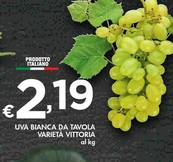 Bennet Uva Bianca Da Tavola Varieta Vittoria offerta